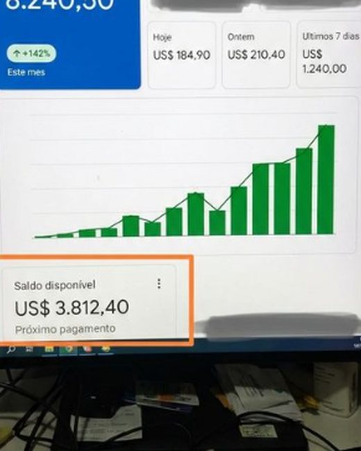 AdSense em dólar